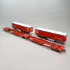 Roco 6600168 Wagon towarowy podwójny z przegubem Sdggmrs 738/T3000e H0
